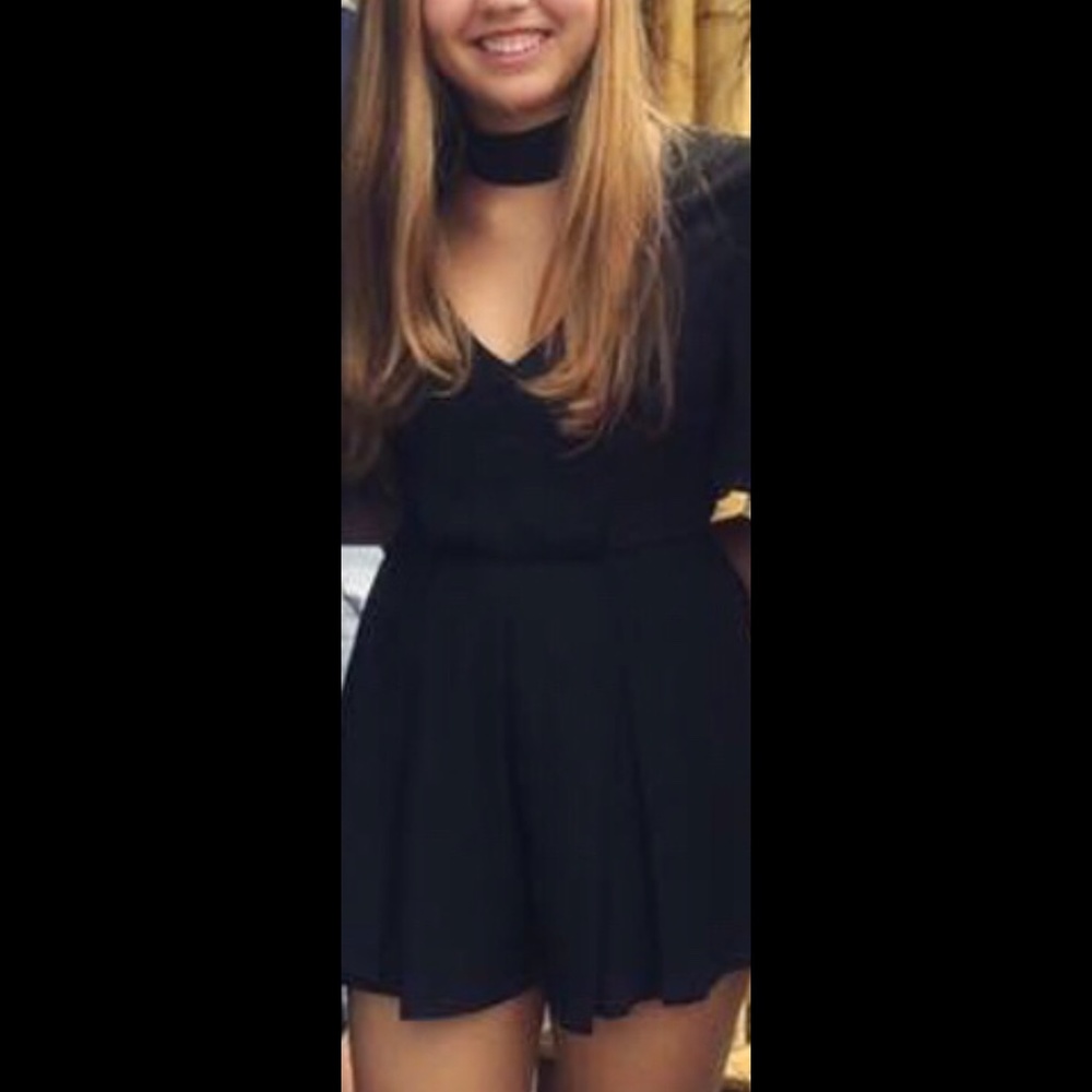 Gab & Kate Black Romper